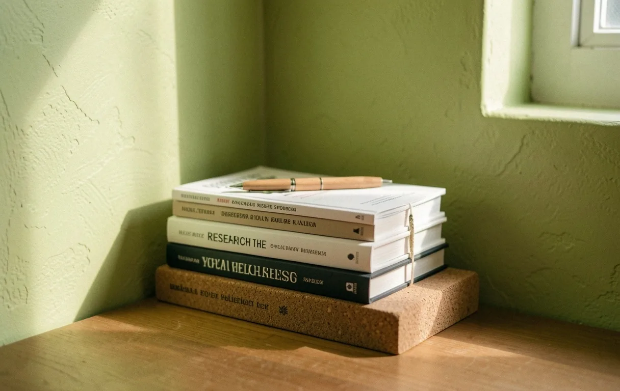 Studio environment reflecting archival principles